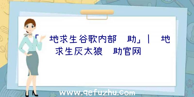 「绝地求生谷歌内部辅助」|绝地求生灰太狼辅助官网